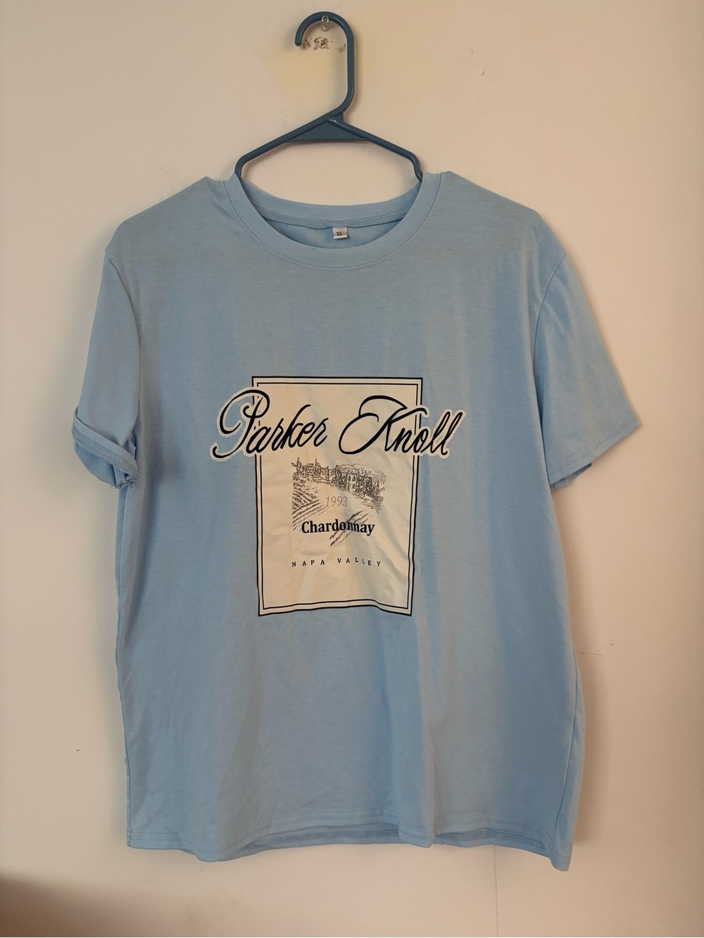 The Parent Trap Parker Knoll Napa Valley Winery Chardonnay Oversize Tee Shirt